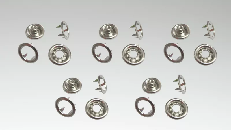 japanese plastic snap buttons - طقطق 8